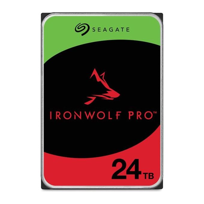 Seagate IronWolf Pro ST24000NT002 HDD 24Tb Interno 3.5'' SATA 6Gb-s 7200 rpm buffer: 512Mb