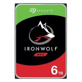 IronWolf ST6000VN001 Hard Disk 6Tb Interno 3,5" SATA 6Gb/s 5400rpm Buffer 256Mb