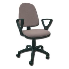 Sedia Cuneo Con Braccioli - Tessuto - Grigio 1 pz.