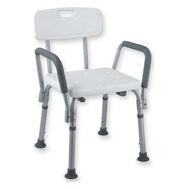 Sedia Da Doccia - Con Braccioli - Portata 100 Kg 1 pz.