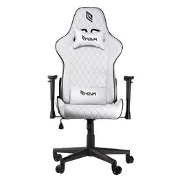 Sedia Gaming Kui Plus K7 Bianco Braccioli 2d E Schienale Inclinabile