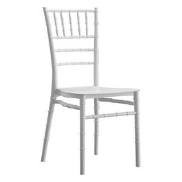 Set 4 Sedie Horus in Polipropilene 43x40cm/H88cm Bianco