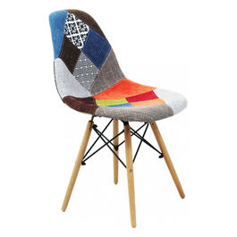 Sedia Patchwork per Esterni Design Colorato Comfort e Stile per Giardino e Piscine