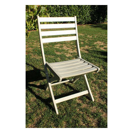 Sedia Provenza Pieghevole Bianco Antico