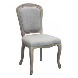 Sedia Romy In Tessuto Grigio