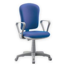 Sedia Varese Con Braccioli - Tessuto - Blu 1 pz.