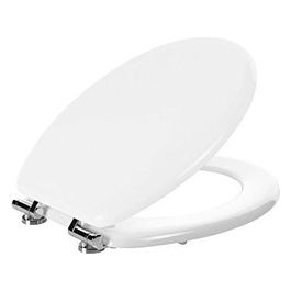 Sedile Wc Bianco Legno 7x37x47 Cm