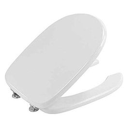 Sedile Wc Bianco Legno 6x36,5x45,5 Cm