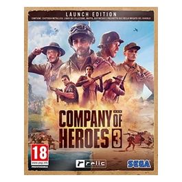 Sega Company Of Heroes 3 Launch Edition Metal Case per Pc