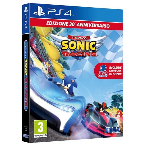 Sega Team Sonic Racing 30° Anniversary Edition per PlayStation 4