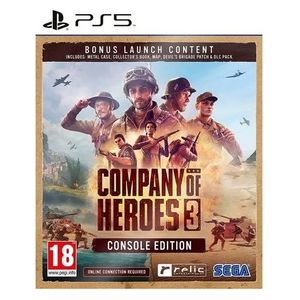 Sega Videogioco Company Of Heroes 3 Console Edition per PlayStation 5