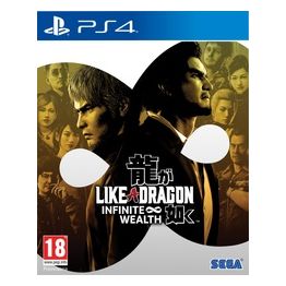 Sega Videogioco Like a Dragon Infinite Wealth per PlayStation 4