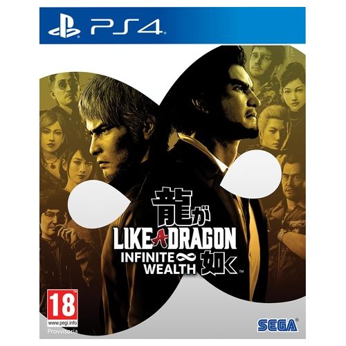 Sega Videogioco Like a Dragon Infinite Wealth per PlayStation 4