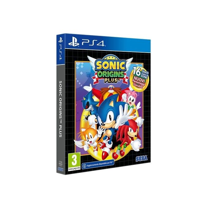 Sega Videogioco Sonic Origins Plus Day One Edition per PlayStation 4