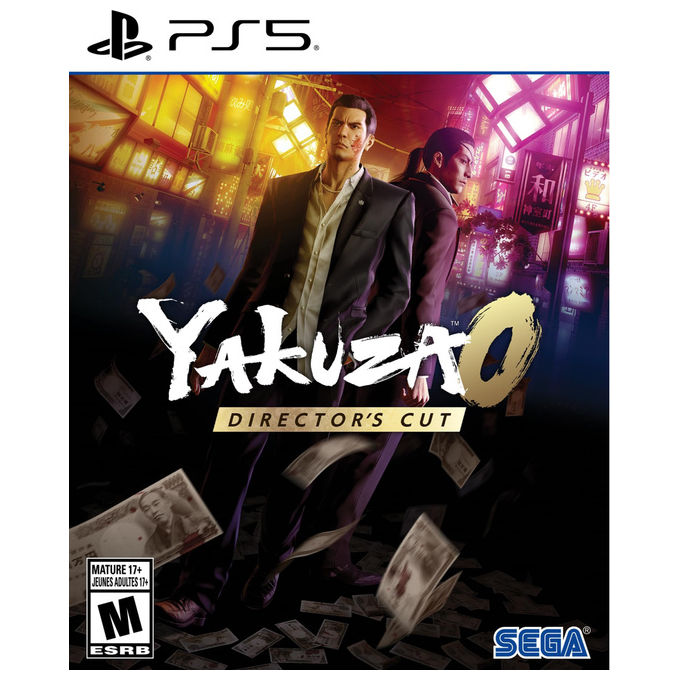 Sega 1190919 Yakuza 0 Director's Cut PlayStation 5 Crime Drama d'azione