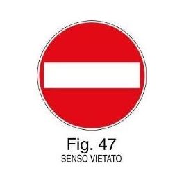 Segnale Stradale Divieto Divieto Di Accesso Figura 47