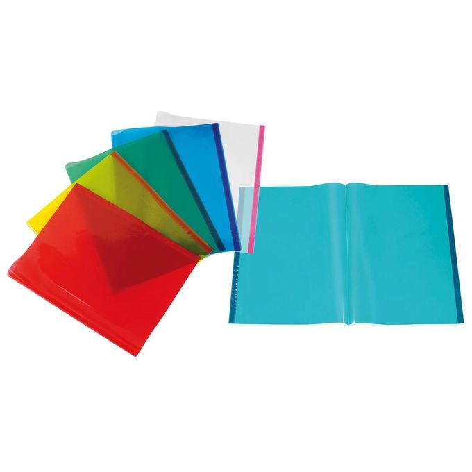 Sei Rota Confezione 25 Coprilibro Pvc Liscio Verde