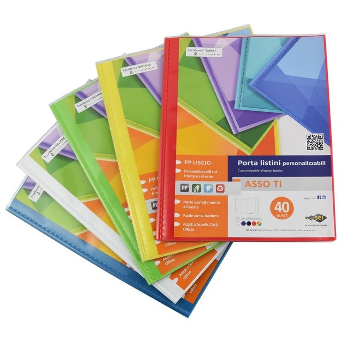 Sei Rota Porta Listino Assortito 100 Buste Bianco