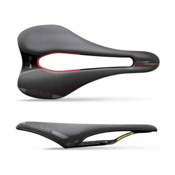Selle Italia Sella Bicicletta Slr Boost Kit Carbon Superflow (L3) Nero 145X248Mm - 129G