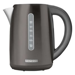 Bollitore 2150W 1.7 Litri Filtro Contenitore Acciaio Nero