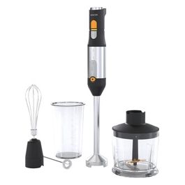 Frullatore a Immersione Multifunzione Ultra-Potente 1200W Lame in Titanio Nero