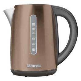 SWK 7707CH Bollitore 2150W 1.7 Litri Filtro Contenitore Acciaio Champagne