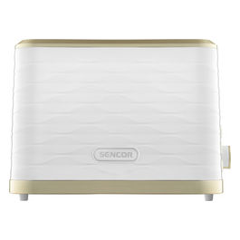 Tostapane 2 Fette 930W 7 Livelli Tostatura Bianco