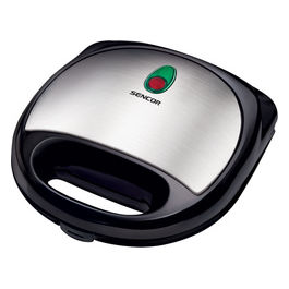 Tostiera 700W Acciaio Inox Piastre Antiaderenti
