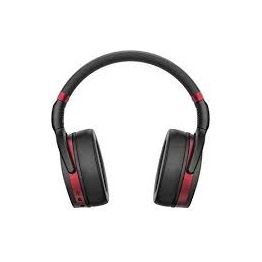 Sennheiser HD 458BT Cuffia a Padiglione Nero/Rosso Connettore 3.5mm Bluetooth Usb Tipo-C