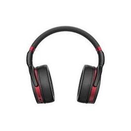 Sennheiser HD 458BT Cuffia a Padiglione Nero/Rosso Connettore 3.5mm Bluetooth Usb Tipo-C