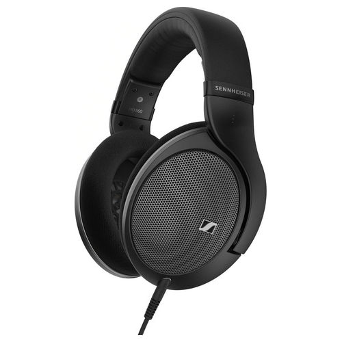 HD 550 Cuffie Over Ear Aperte Dinamiche 150 Ohm 6 Hz 39.5 kHz THD 0.2% cavo 1.8 m colore Nero