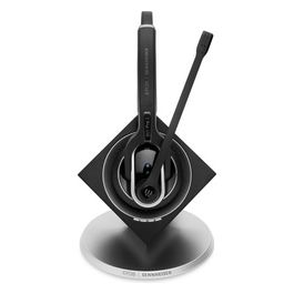 IMPACT DW Pro 1 PHONE EU Auricolare Wireless a Padiglione Ufficio Nero/Argento