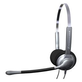 SH 330 Auricolare Cablato a Padiglione Ufficio Nero/Argento