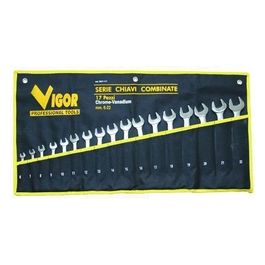 Serie Chiavi Combinate Vigor Crv-Din3113 Pezzi 17