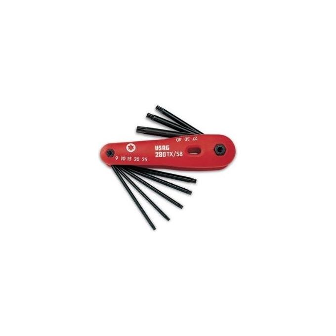 Serie Chiavi Torx Usag Art.280 Tx/S8
