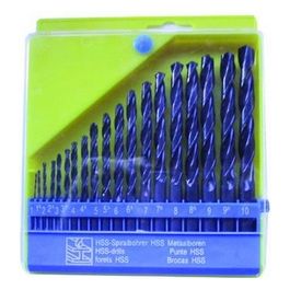 Vigor Serie Punte Hss Scatola Plastica Pz.19 Mm. 1-10
