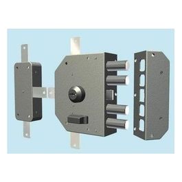Serratura Cr Applicare Cil.60 A.3350C -52N Sx