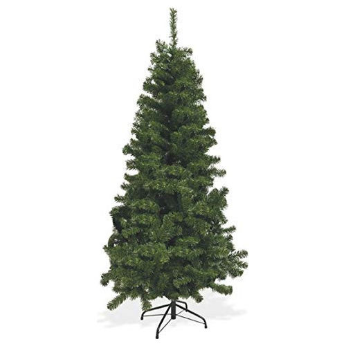Casa 2423307 Sestriere Albero di Natale Artificiale 150 cm 360 Rami PVC Base in Metallo colore Verde