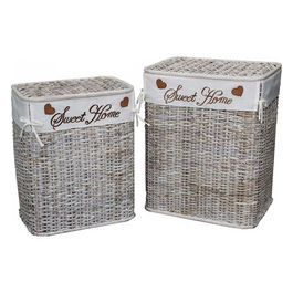 Set Di 2 Cesti Porta Biancheria Sandy
