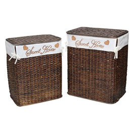 Set Di 2 Cesti Porta Biancheria Sandy