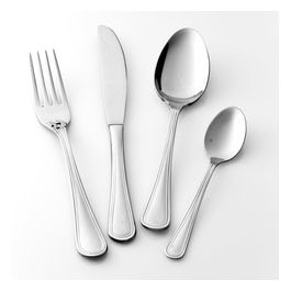Set 2 Coltelli da Tavola Oxford in Acciaio Inox