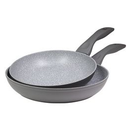 Set 2 Padelle Rocky 20 e 28 cm in Alluminio Forgiato