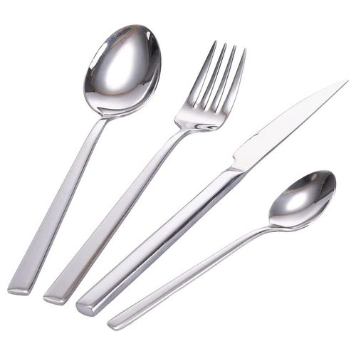 Set 24 posate in acciaio inossidabile 18/8 finitura lucida, Luxury