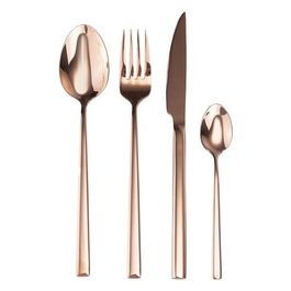 Set 24 posate in acciaio inossidabile 18/8 finitura lucida, Luxury