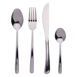 Set 24 posate in acciaio inox lucido, Drop