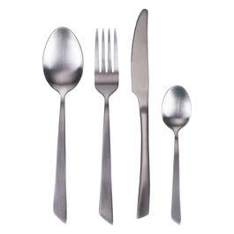 Set 24 posate in acciaio inox satinato, Cut