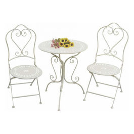 Set/3 Bistro' Jeanette Bianco Antico