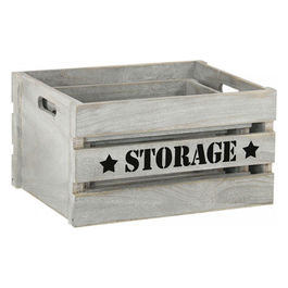 Set Di 3 Cassette In Legno Se'line