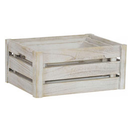 Set Di 3 Cassette In Legno Viviane