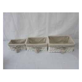 Set Di 3 Cestini Con Cuore 1
